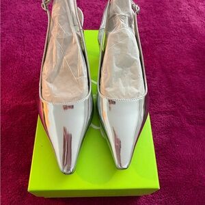 Sam Edelman Silver Heels